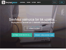 Tablet Screenshot of beyazpano.com
